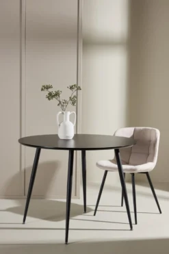 Plaza Runda Matbord ⌀100 Black