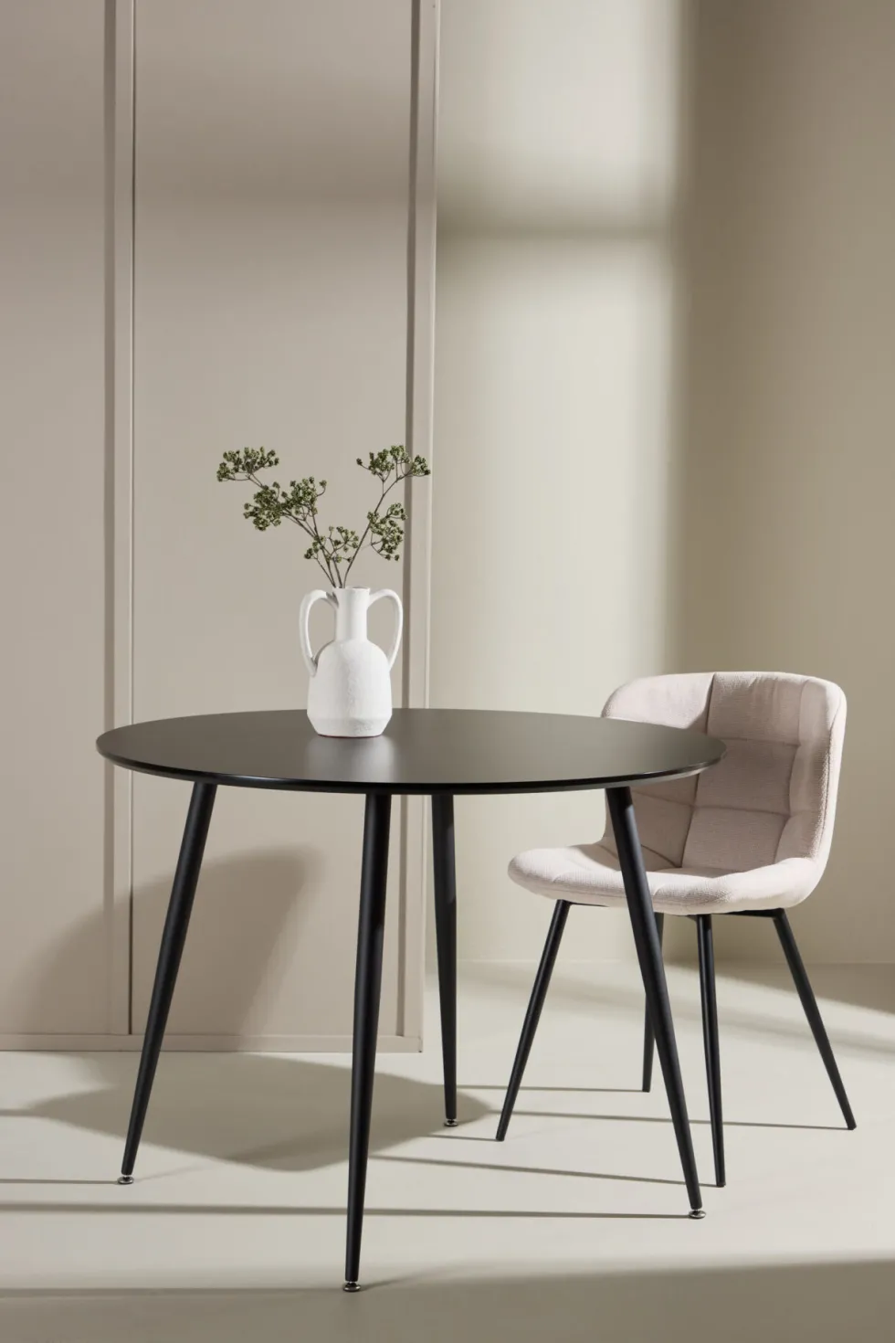 Plaza Runda Matbord ⌀100 Black