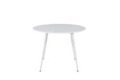 Plaza Runda Matbord ⌀100 White