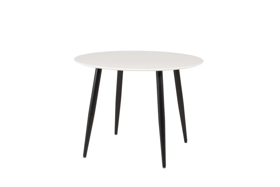 Plaza Runda Matbord ⌀100 White
