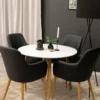 Plaza Runda Matbord ⌀100 White