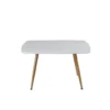 Plaza Soffbord 80 x 80 White