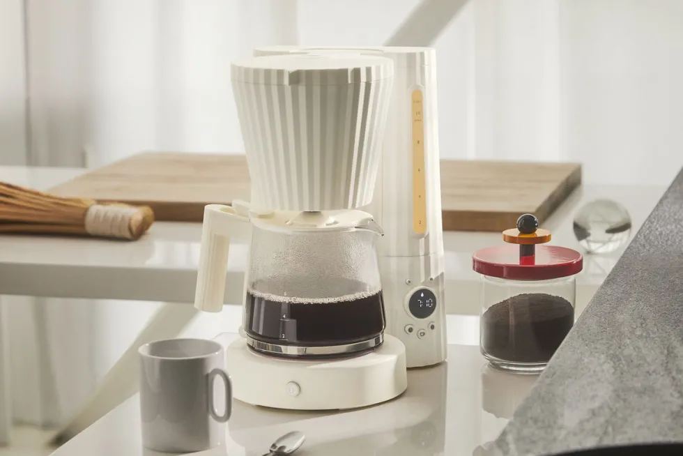 Plissé Filter Kaffebryggare