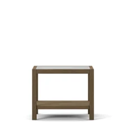 2000 Plus Soffbord Lampbord Burned Walnut