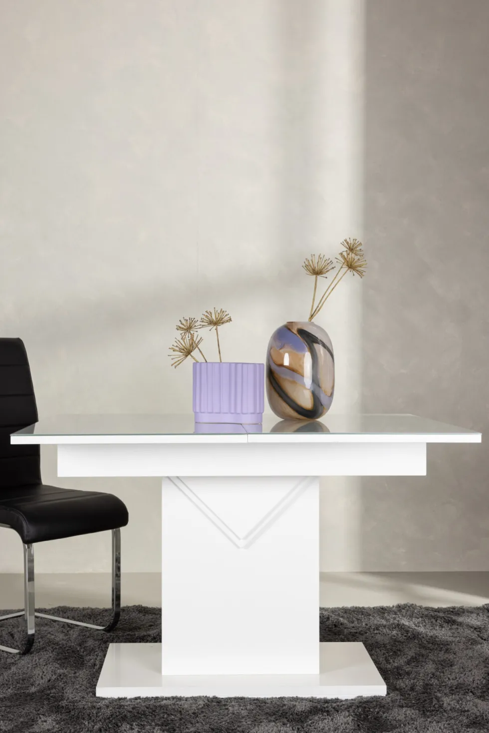 Pluto Rektangulära Matbord 120 x 90 White