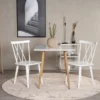 Polar Rektangulära Matbord 80 x 80 White