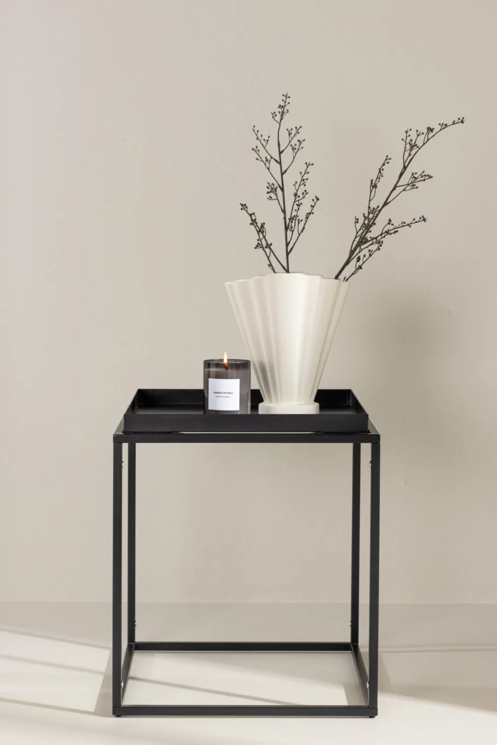 Porto Sidobord 45 x 45 Black