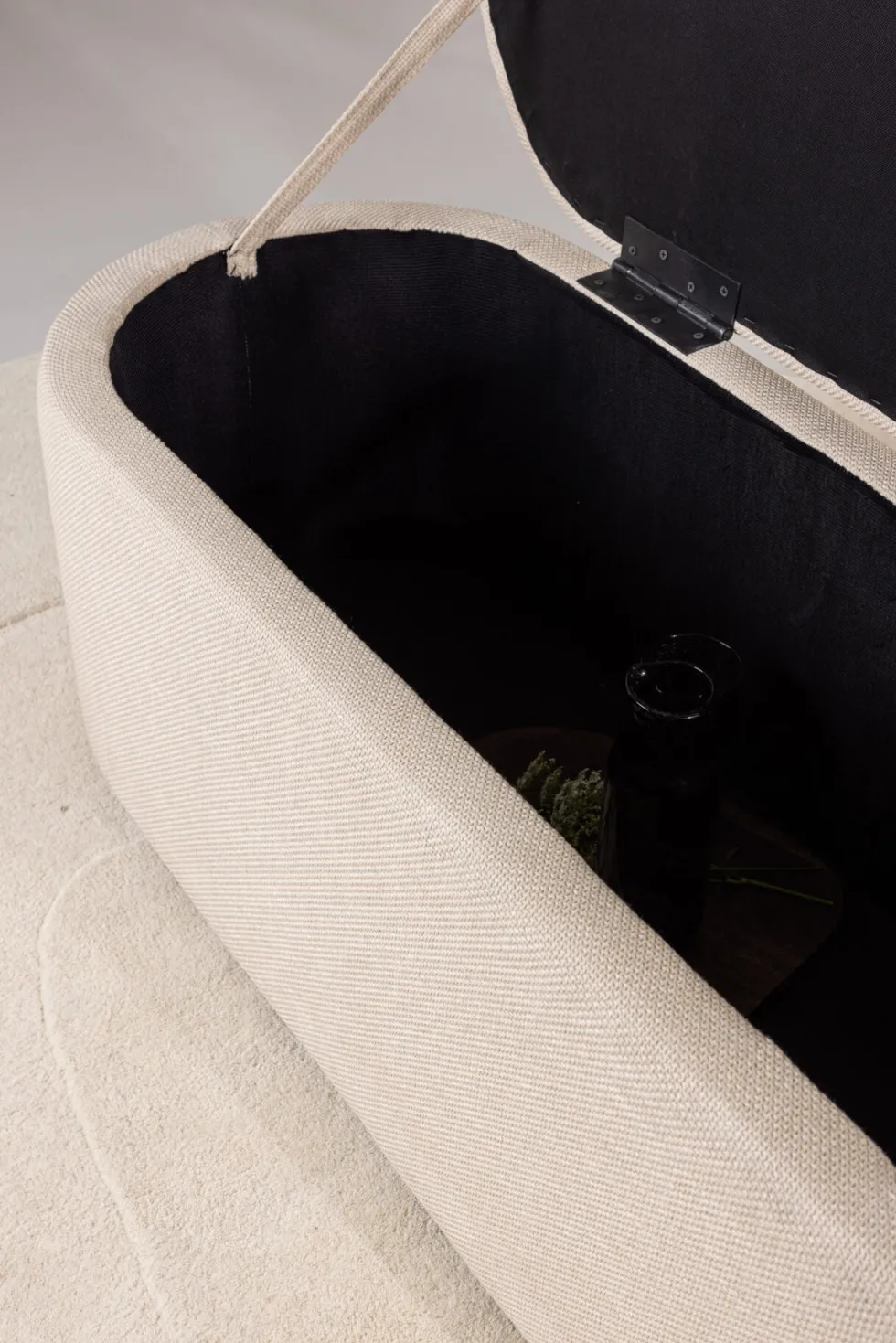 Potenza Ottoman 130 x 47 x 50 Offwhite