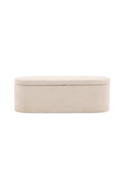 Potenza Ottoman 130 x 47 x 50 Offwhite