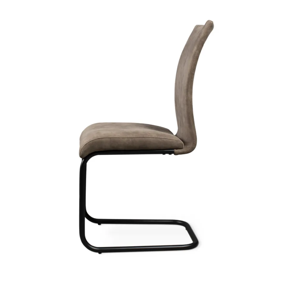 RAY Stol MF beige svart metallunderrede