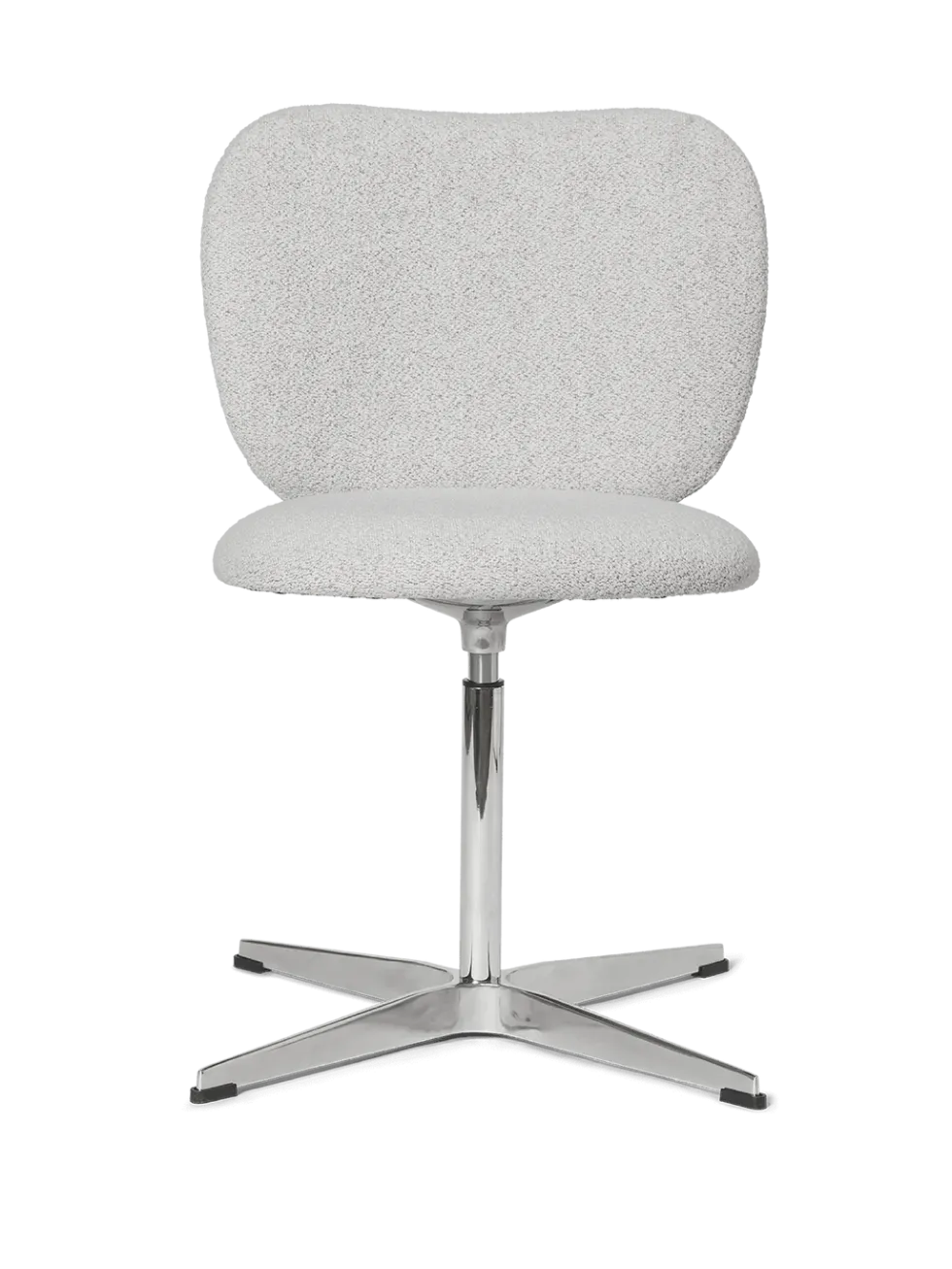 Rico Chair Swivel Soft Bouclé – Benvit/Sand Kontorstol