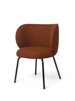 Rico Dining Black Tonus – Röd Brun Stol