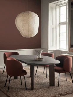 Rico Dining Black Tonus – Röd Brun Stol
