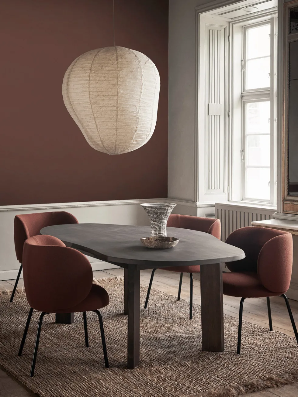 Rico Dining Black Tonus – Röd Brun Stol