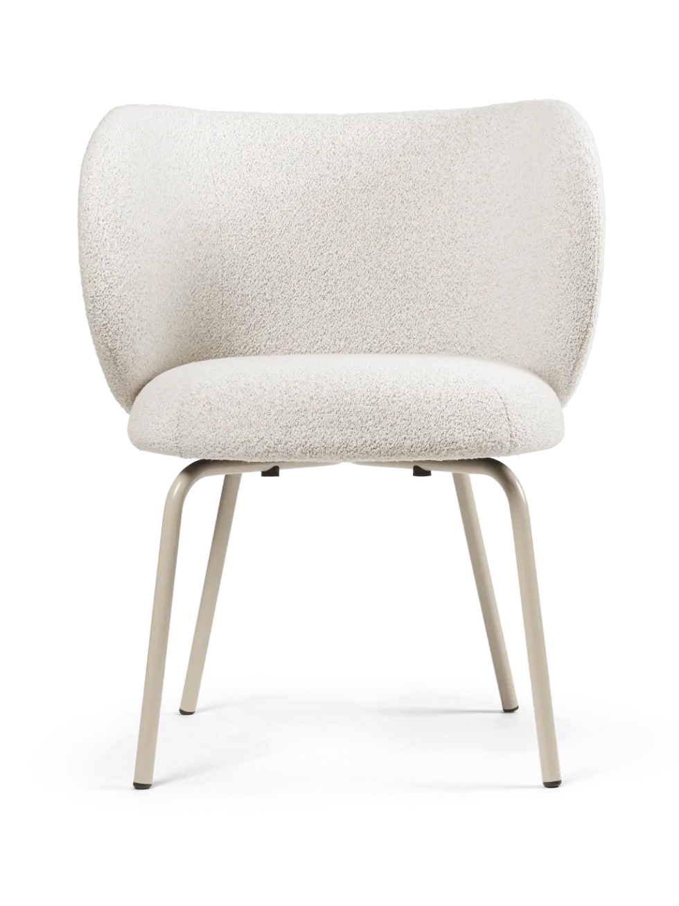 Rico Dining Cash Soft Bouclé – Benvit/Sand Stol