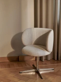 Rico Dining Swivel Bouclé – Benvit Stol