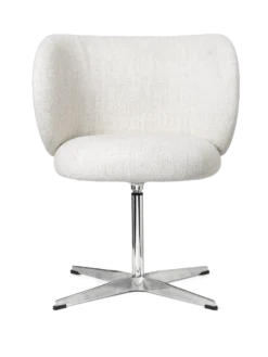 Rico Dining Swivel Bouclé – Benvit Stol
