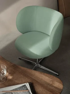 Rico Dining Swivel Tonus – Mint Stol