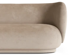 Rico Divan Faded Velvet Höger Soffa