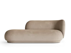 Rico Divan Faded Velvet Höger Soffa