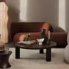 Rico Divan Tonus Vänster – Rödbrun Soffa