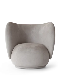 Rico Lounge Faded Velvet Stol