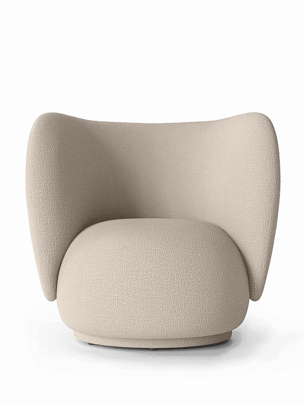 Rico Lounge Swivel Ull Boucle Stol