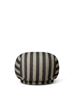 Rico Pouf Louisiana – Sand/Svart Fotpall