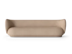 Rico 4-sits Borstad Soffa