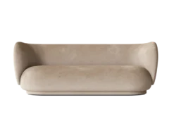 Rico 3-Sits Faded Velvet – Sand Soffa