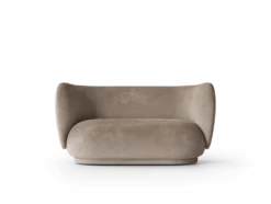 Rico 2-sits Faded Velvet Soffa