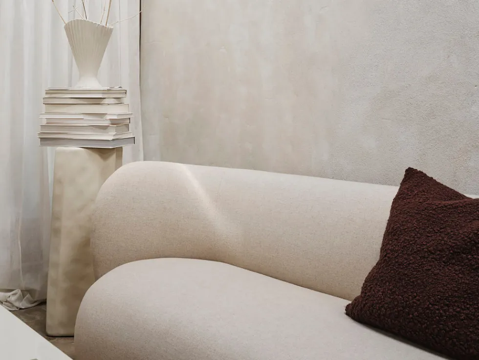 Rico 3-Sits Main Line Line Flax Soffa