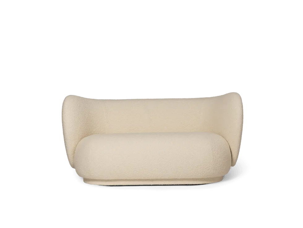 Rico 2-sits Nordic Bouclé – Benvit Soffa