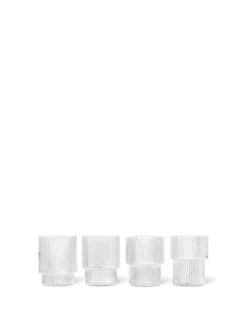 Ripple-Dricksglas – Set om 4