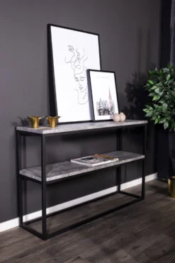 Rise Sidobord 110 x 30 Black