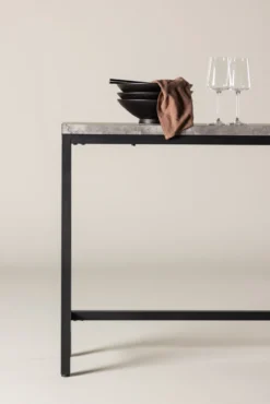 Rise Sidobord 110 x 30 Black