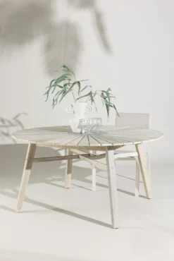 Rives Runda Matbord ⌀150 Whitewash