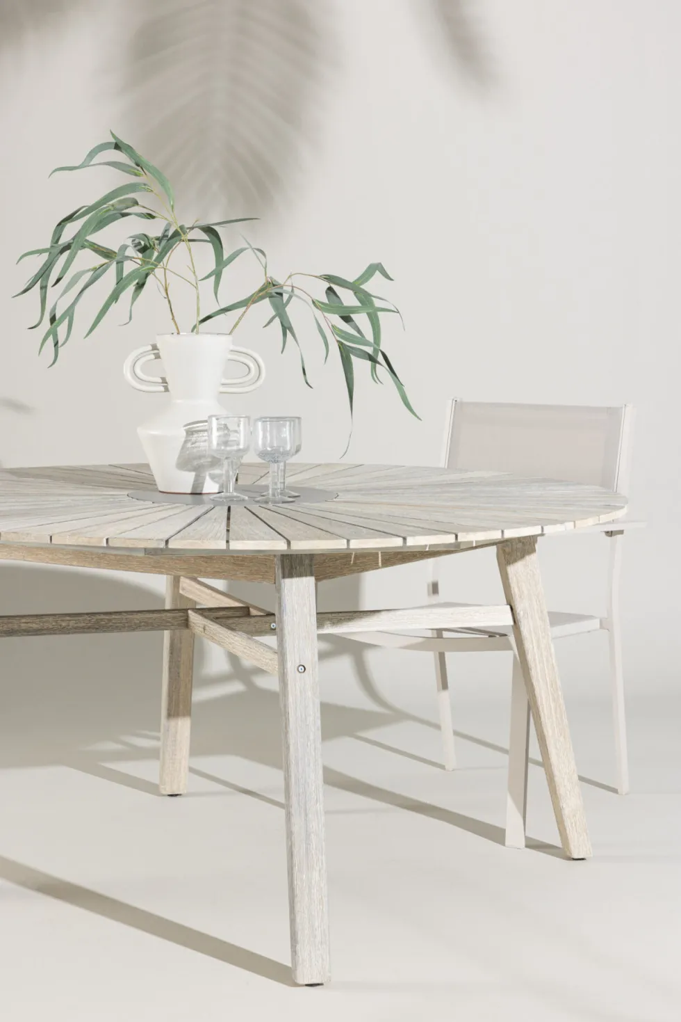 Rives Runda Matbord ⌀150 Whitewash