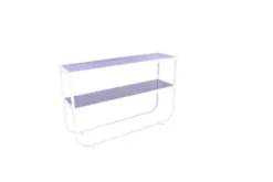 Rocker Sidobord 110 x 30 White