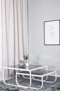 Rocker Soffbord 81 x 81 White
