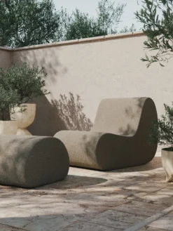 Rouli Pouf Pure Bouclé