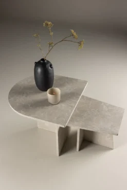 Sala Soffbord Bord 1: 60 cm Bord 2: 40 cm x Bord 1: 60 cm Bord 2: 40 cm Beige