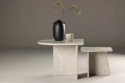 Sala Soffbord Bord 1: 60 cm Bord 2: 40 cm x Bord 1: 60 cm Bord 2: 40 cm Beige