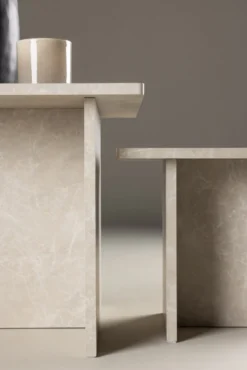 Sala Soffbord Bord 1: 60 cm Bord 2: 40 cm x Bord 1: 60 cm Bord 2: 40 cm Beige