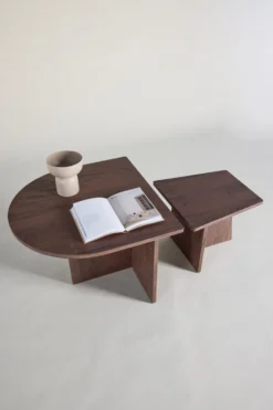 Sala Soffbord Bord 1: 60 cm, Bord 2: 40 cm x Bord 1: 60 cm, Bord 2: 40 cm Mocca