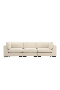 Salerno 3-sitssoffa Beige