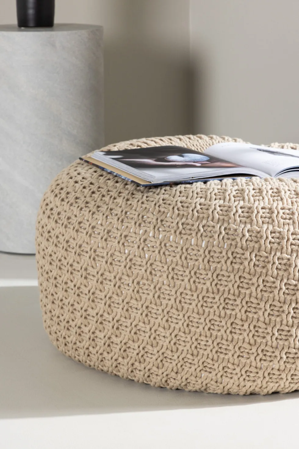 Sam Puff ⌀45 ⌀45 Beige