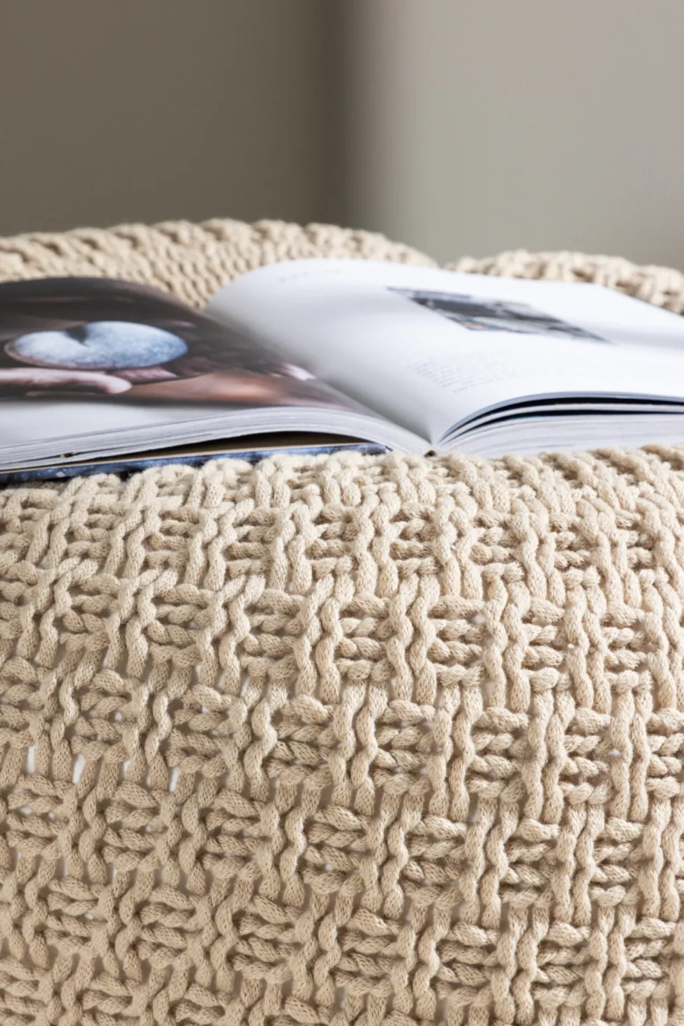 Sam Puff ⌀45 ⌀45 Beige