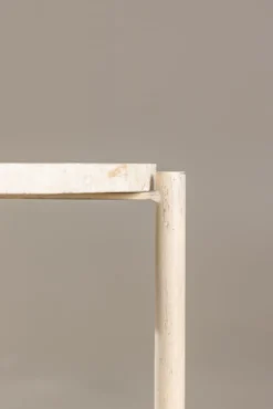 Sandhamn Soffbord ⌀40 Beige