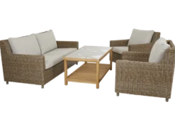 Sandkorn natur 2,5-sits soffa